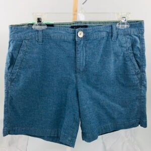 Bandolino Jamie Blue 6" Shorts Sz 8 NEW